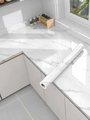 Floppy Decorative White Wallpaper