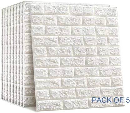 hventerprise Embossed Abstract White Wallpaper