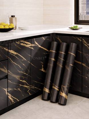 Onbet Vinyl Classics Black Wallpaper