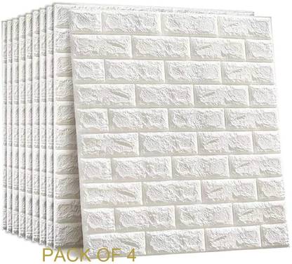 hventerprise Embossed Abstract White Wallpaper