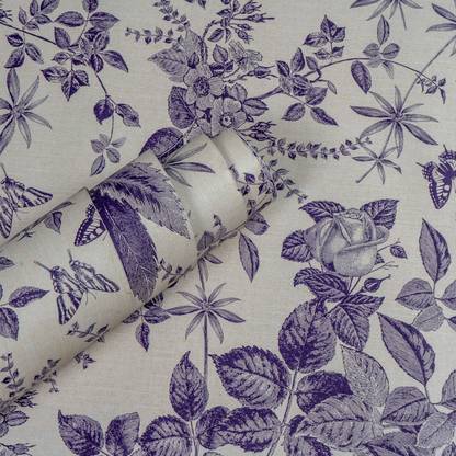Wallmonks Abstract Purple Wallpaper
