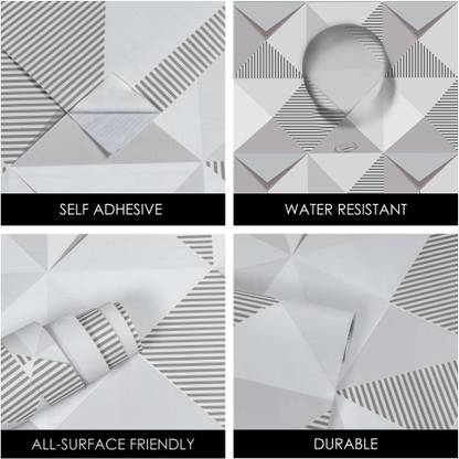 Wallmonks 300 cm 3D Design Self Adhesive Sticker