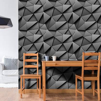 FOKRIM Decorative Black Wallpaper