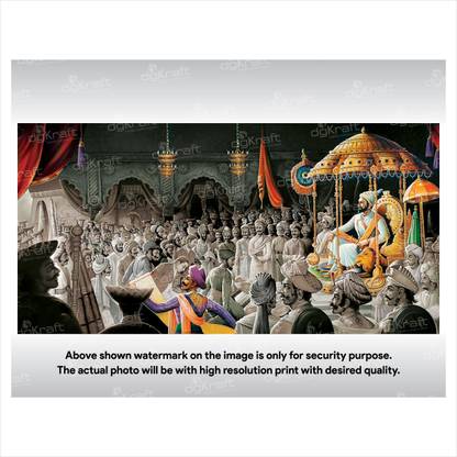 DG KRAFT Art & Paintings Multicolor Wallpaper