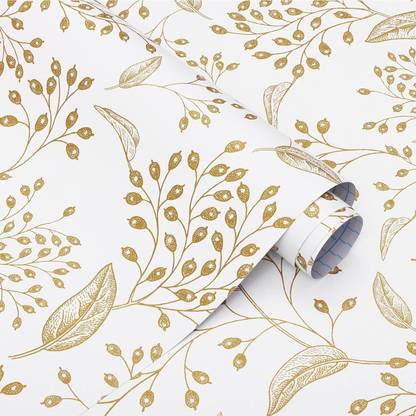 FOKRIM Decorative White Wallpaper