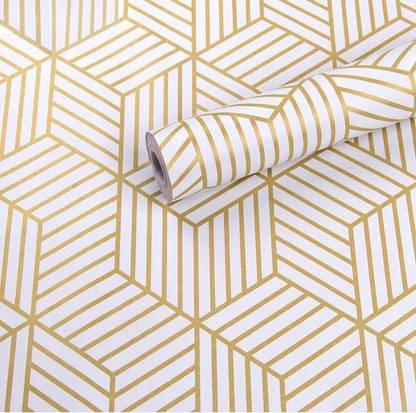 Linwood Abstract Yellow Wallpaper