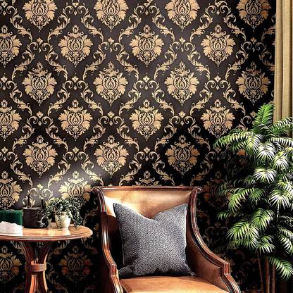 CozyDecor Nature Brown Wallpaper