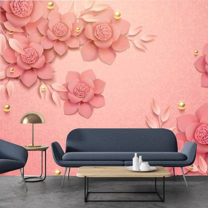 READYWALL Vinyl Abstract Pink Wallpaper