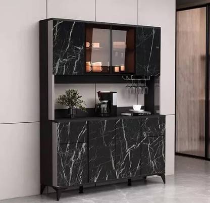 YASH ECOMMERCE Floral & Botanical Black Wallpaper