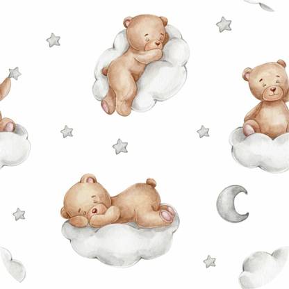 Bnezz Vinyl Decorative Multicolor Wallpaper