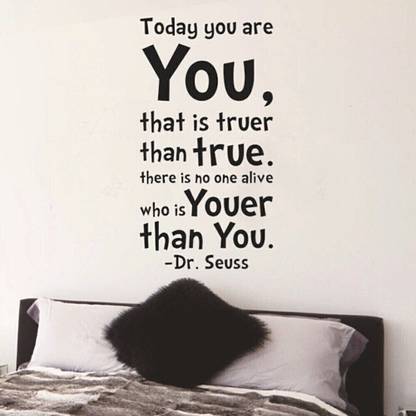 marvellous 35 cm x 70 cm Waterproof Quotes & Motivation Vinyl Wallpaper