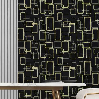 Wallmonks 300 cm Abstract Self Adhesive Sticker