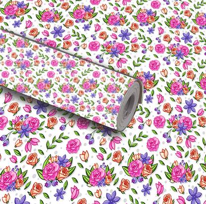 ASA PRINT SOLUTION Floral & Botanical Multicolor Wallpaper
