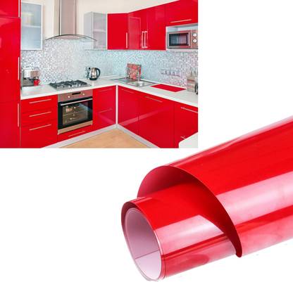 SUPERFAB Decorative Red Wallpaper