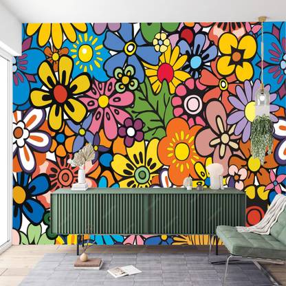 Crative Design Abstract Multicolor Wallpaper