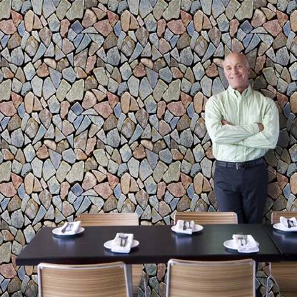 Wallgenics Decorative Multicolor Wallpaper