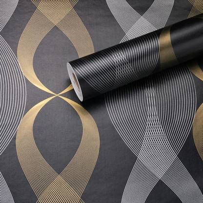 FOKRIM Vinyl Decorative Multicolor Wallpaper