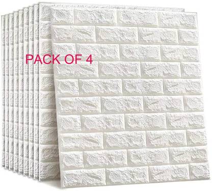 hventerprise Embossed Abstract White Wallpaper