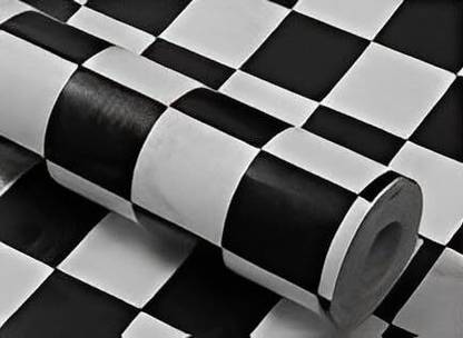 3 Leaf Classics Black, White Wallpaper