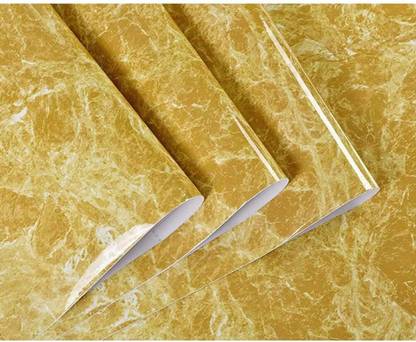 COSMOS STAR Decorative Yellow Wallpaper