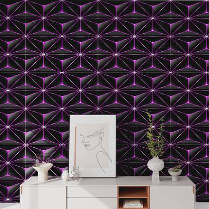 SV collections Decorative Purple Wallpaper