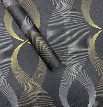 HOMEMATES Abstract Multicolor Wallpaper