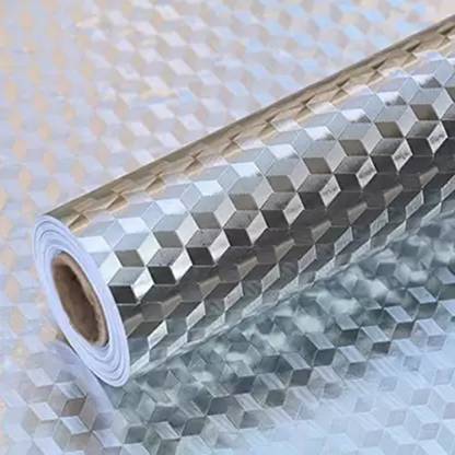 VI COLLECTIONS Decorative Silver Wallpaper