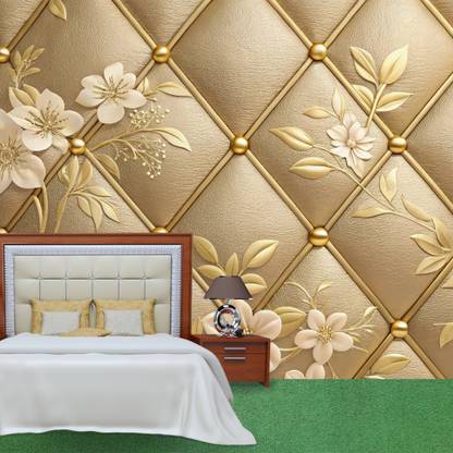 BalajiwallDecor Decorative Gold Wallpaper