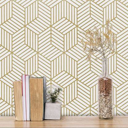 FOKRIM Decorative White Wallpaper