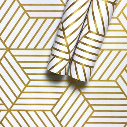 KAAF Vinyl Abstract Gold Wallpaper