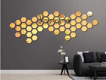 Ansari Decor Decorative Gold Wallpaper