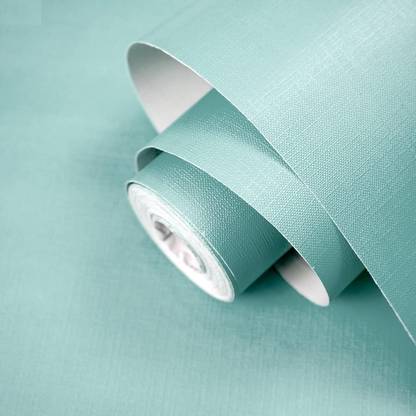 Flipkart SmartBuy 200 cm Sky Blue Plain Matte Self Adhesive Wallpaper (200 cm X 45cm ) Self Adhesive Sticker