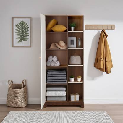 Trevi Divine Engineered Wood 1 Door Wardrobe