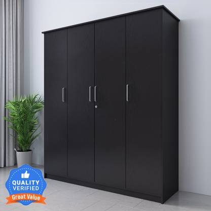 Flipkart Perfect Homes Julian Engineered Wood 4 Door Wardrobe