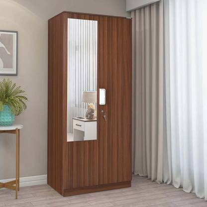 Nilkamal Joyce Engineered Wood 2 Door Wardrobe