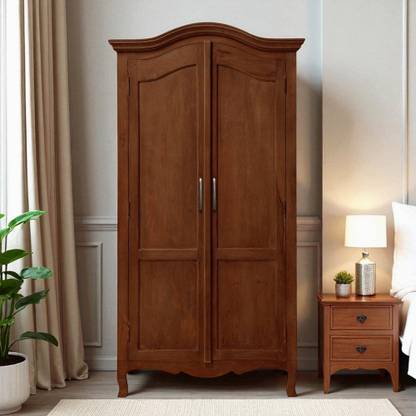 THE ATTIC Solid Wood 2 Door Wardrobe