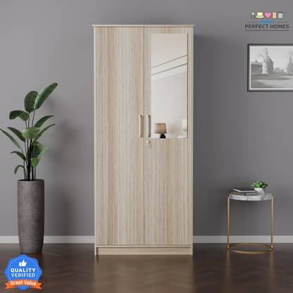 Flipkart Perfect Homes Engineered Wood 2 Door Wardrobe