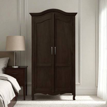 THE ATTIC Solid Wood 2 Door Wardrobe