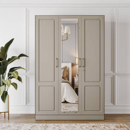 Wakefit Tyrian Engineered Wood 3 Door Wardrobe