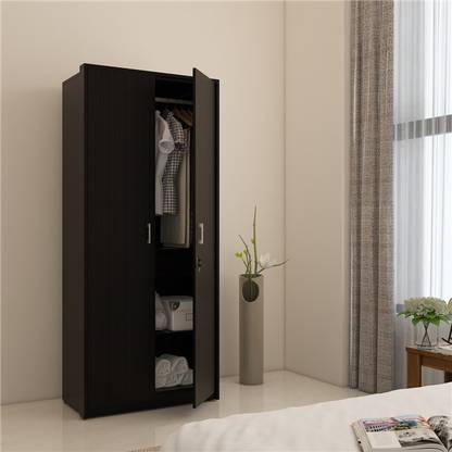 SPACEWOOD Engineered Wood 2 Door Wardrobe