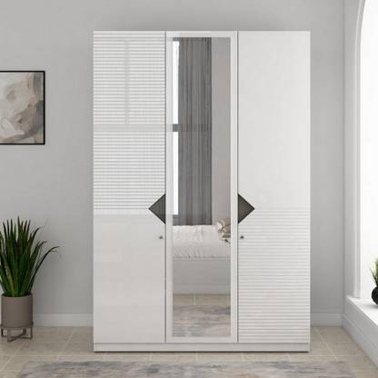 Hometown GWEN Engineered Wood 3 Door Wardrobe