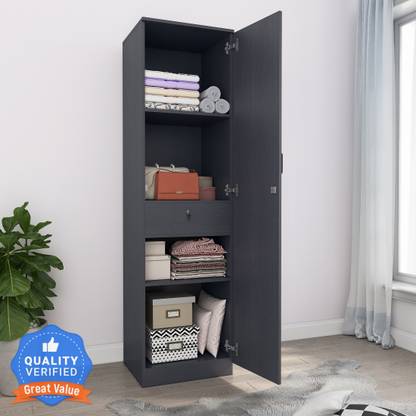Flipkart Perfect Homes Julian Engineered Wood 1 Door Wardrobe
