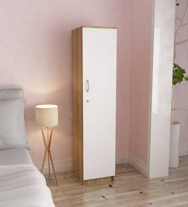 SIVOM Oliver Multipurpose 1 Door Wardrobe / Spacious 4 Shelves Engineered Wood 1 Door Wardrobe
