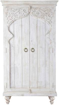 THE ATTIC Solid Wood 2 Door Wardrobe