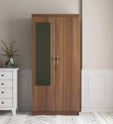 NEUDOT DENVER Engineered Wood 2 Door Wardrobe
