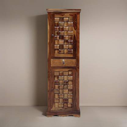 pipercrafts Solid Wood 2 Door Wardrobe