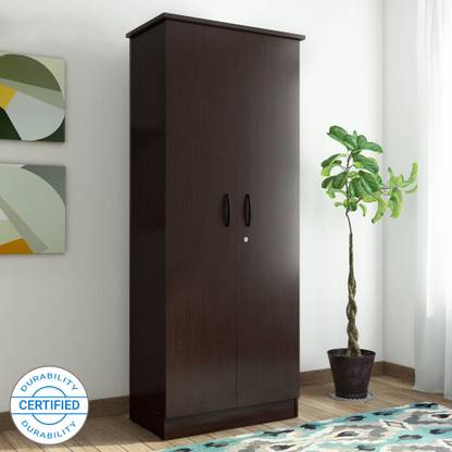Valtos Engineered Wood 2 Door Wardrobe