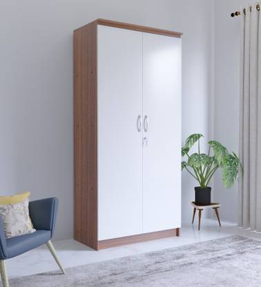 NEUDOT DALLAS Engineered Wood 2 Door Wardrobe