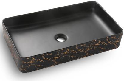 Ropreet Gold/black 1021 1021 Table Top Basin