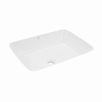 Jaquar LAGUNA Series Rectangular WASH BASIN With Fixing Accessories | 600x450x170 mm | P02-JAQ-LAS-WHT-91703 Under Counter Basin